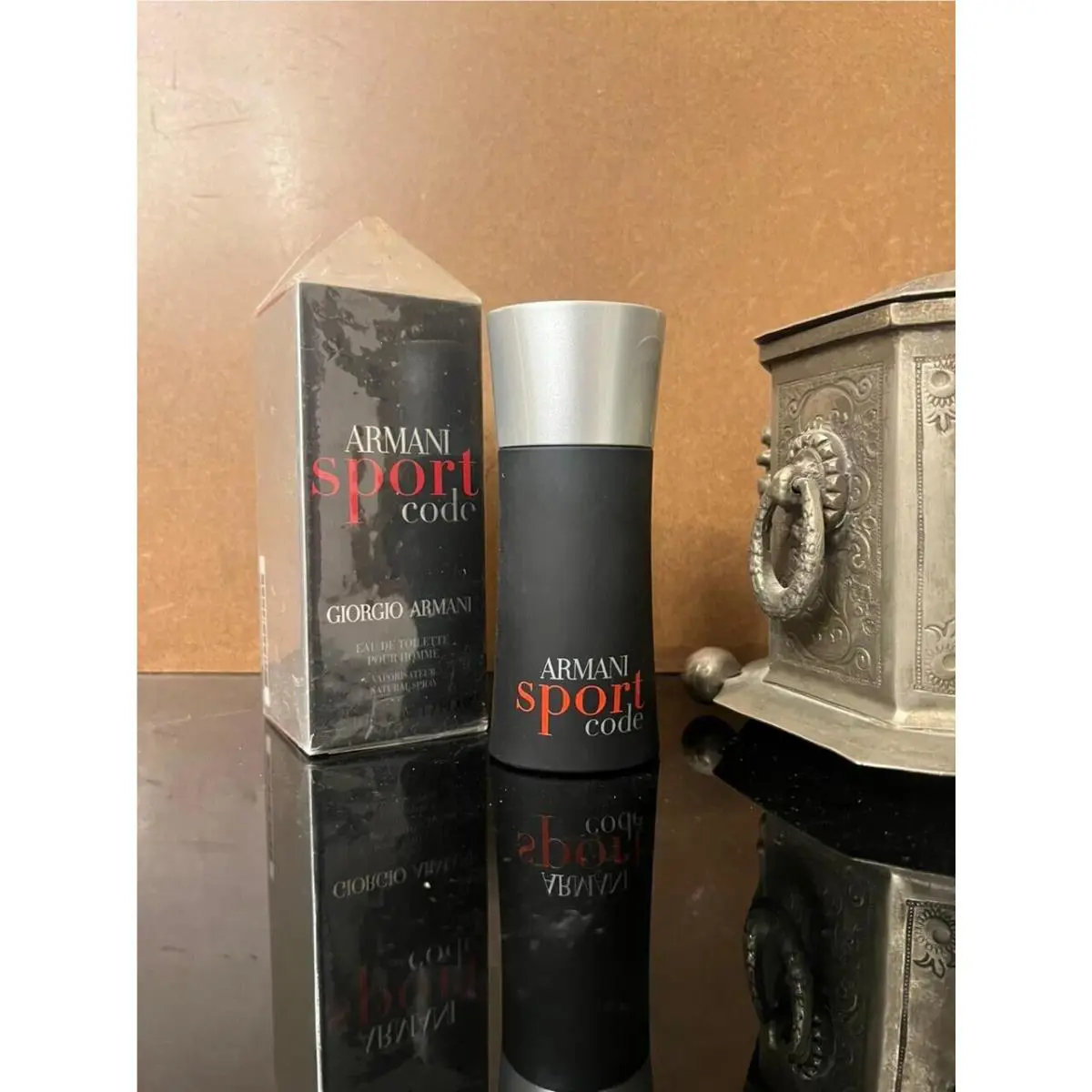 Giorgio Armani Code Sport Edt For Men 50 ml 1.7 oz Bniob Very Rare
