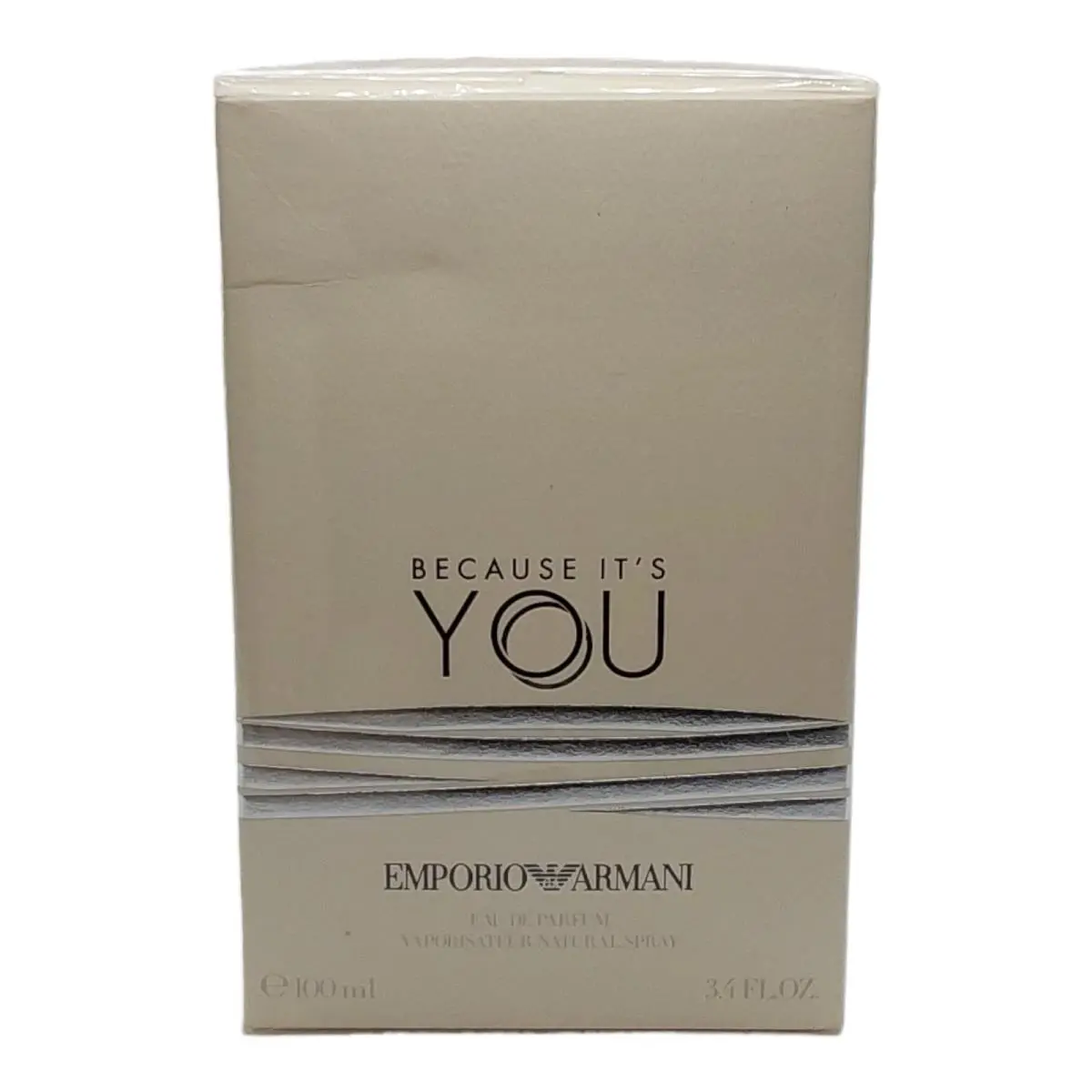 Giorgio Armani Because Its You Women Eau De Parfum 3.4oz 100ml Edp Perfume Spray