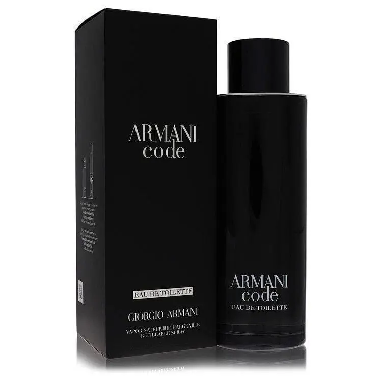 Armani Code by Giorgio Armani Eau De Toilette Spray Refillable 6.7 oz Men