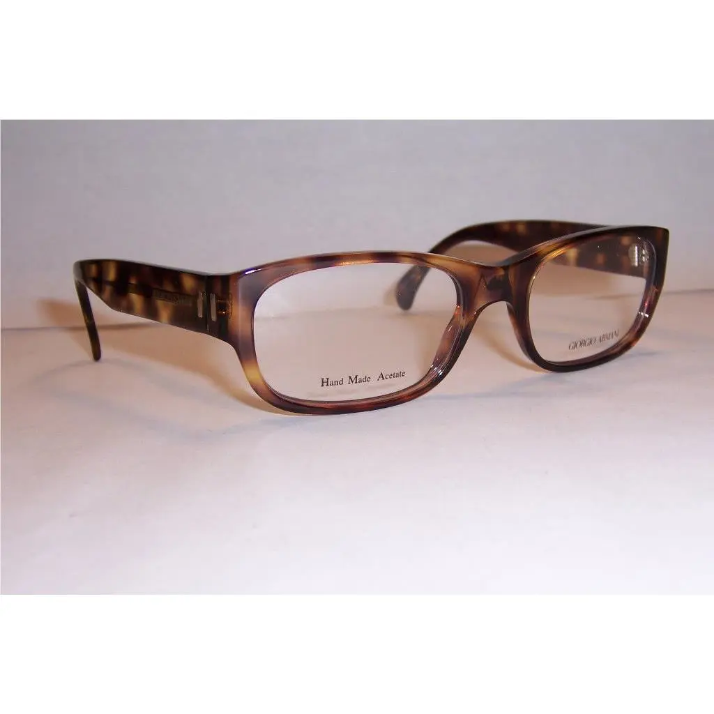 Giorgio Armani Eyeglasses GA 782 Nhm Amber 53mm RX