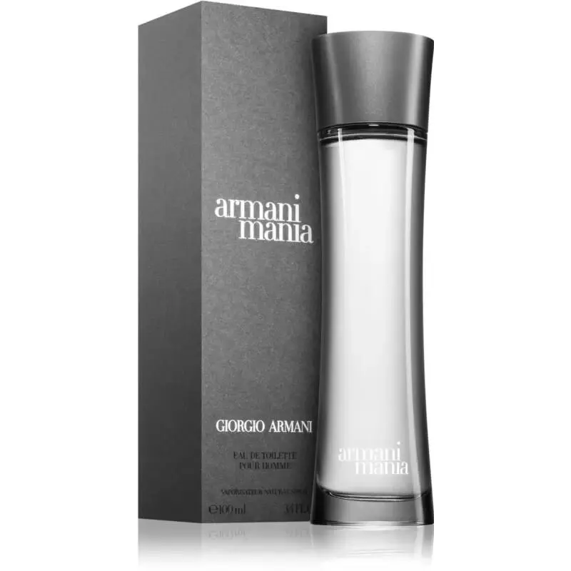 Armani Mania by Giorgio Armani For Men Edt Pour Homme 3.4 Floz / 100ML Spray