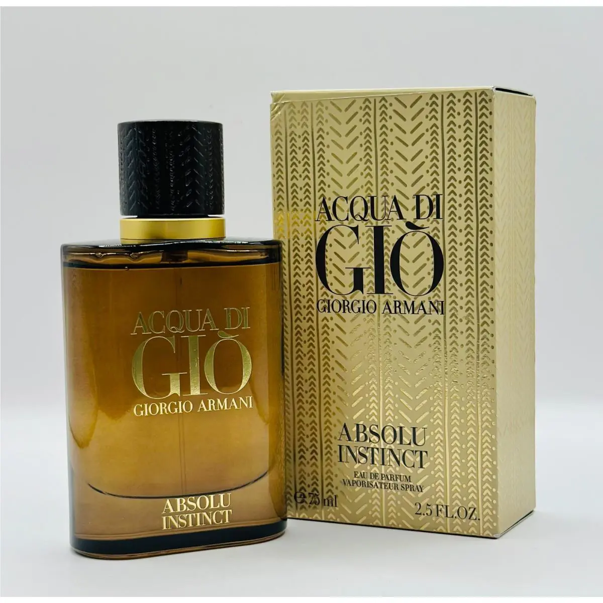 Acqua Di Gio Absolu Instinct by Giorgio Armani Men 2.5 oz Eau de Parfum