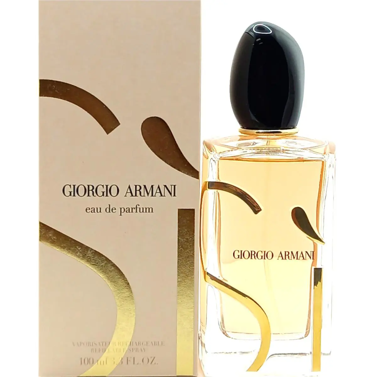 Giorgio Armani SI Eau DE Parfum Spray For Women 3.3 Oz / 100 ml