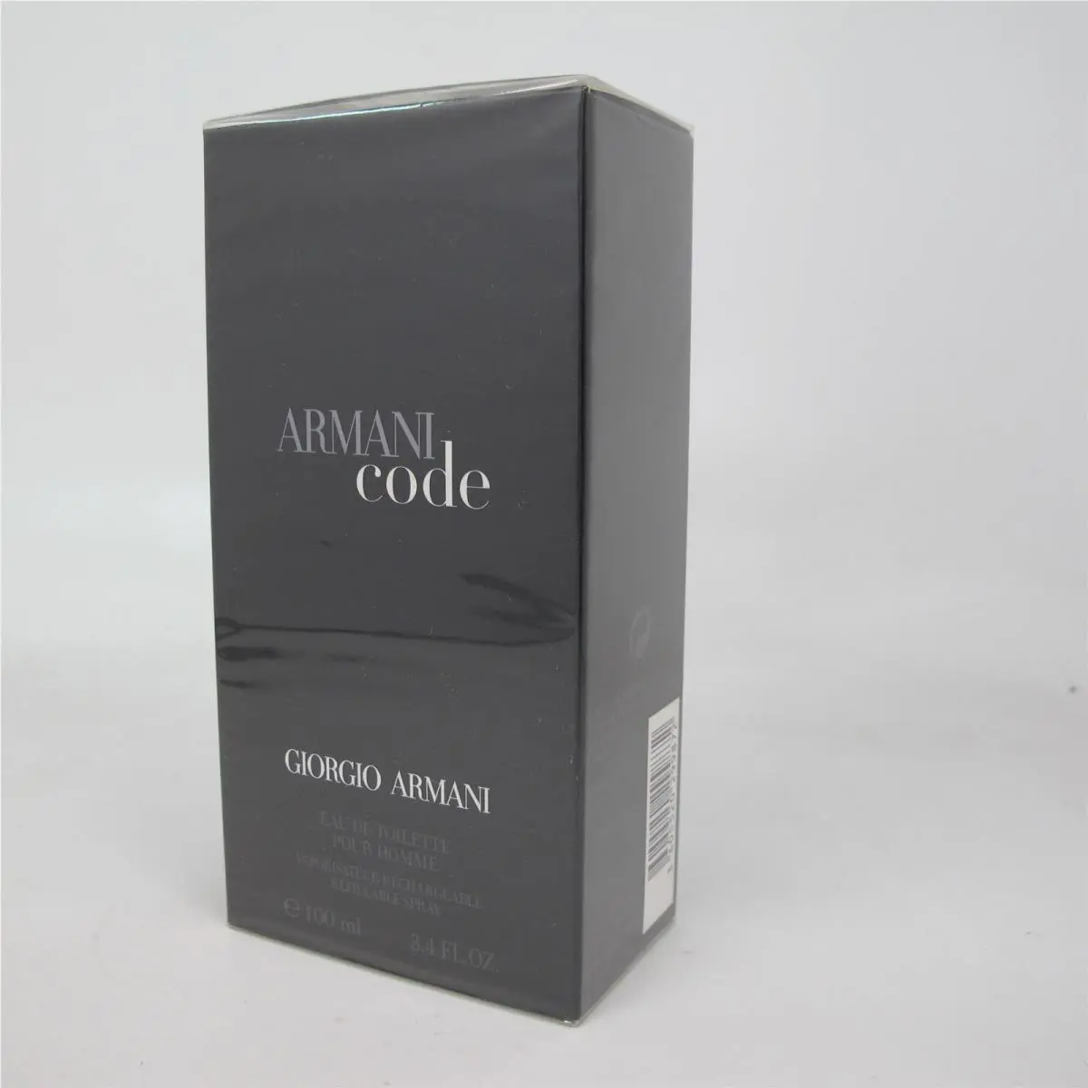 Armani Code by Giorgio Armani 100ml/3.4oz Edt Rechargeable Spray Old Formula