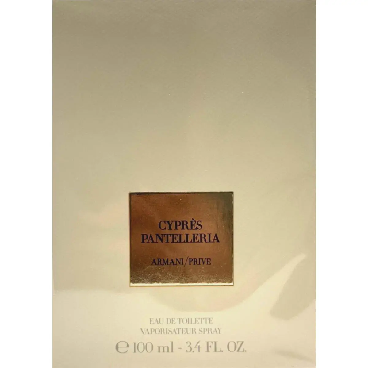 Giorgio Armani Prive Cypres Pantelleria Eau DE Toilette 3.4 Oz / 100 ml