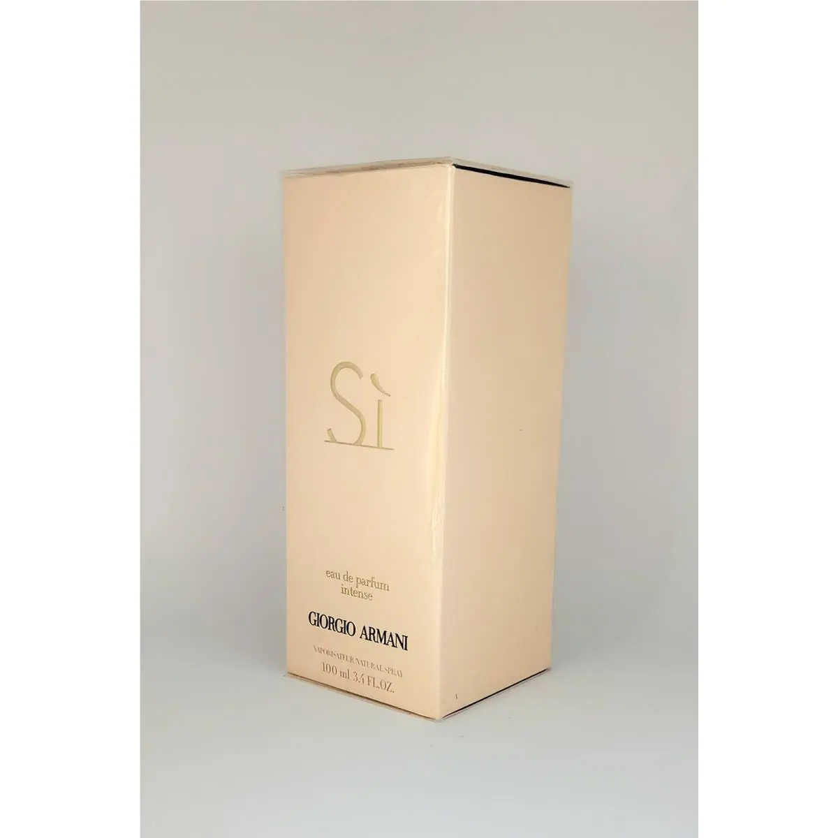 Si Intense by Giorgio Armani 3.4 oz / 100 ml Edp Eau De Parfum Box