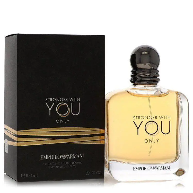 Stronger with You Only by Giorgio Armani Eau De Toilette Spray 3.4oz/100ml Men