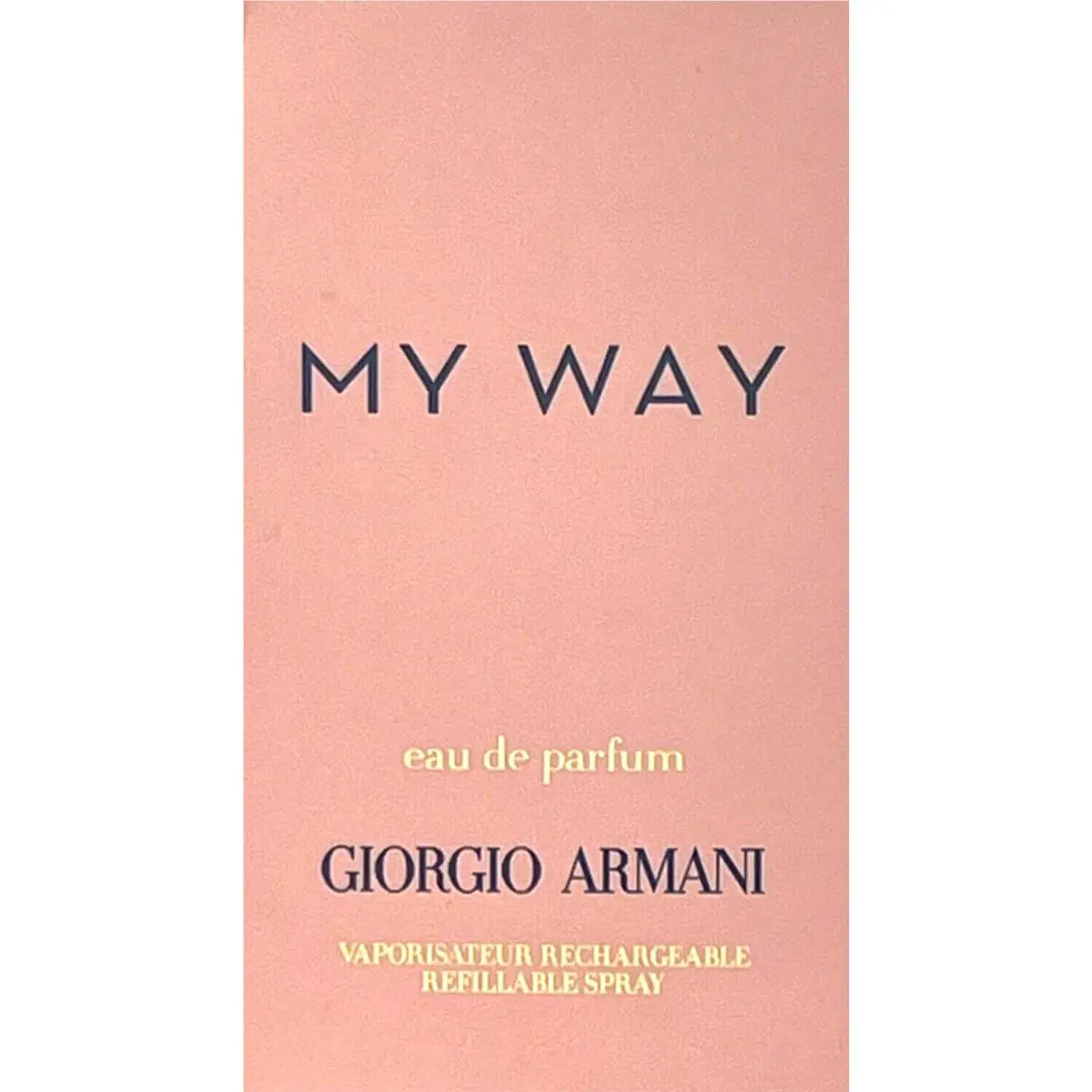 Giorgio Armani MY Way Eau DE Parfum Spray For Women 1.7 Oz / 50 ml
