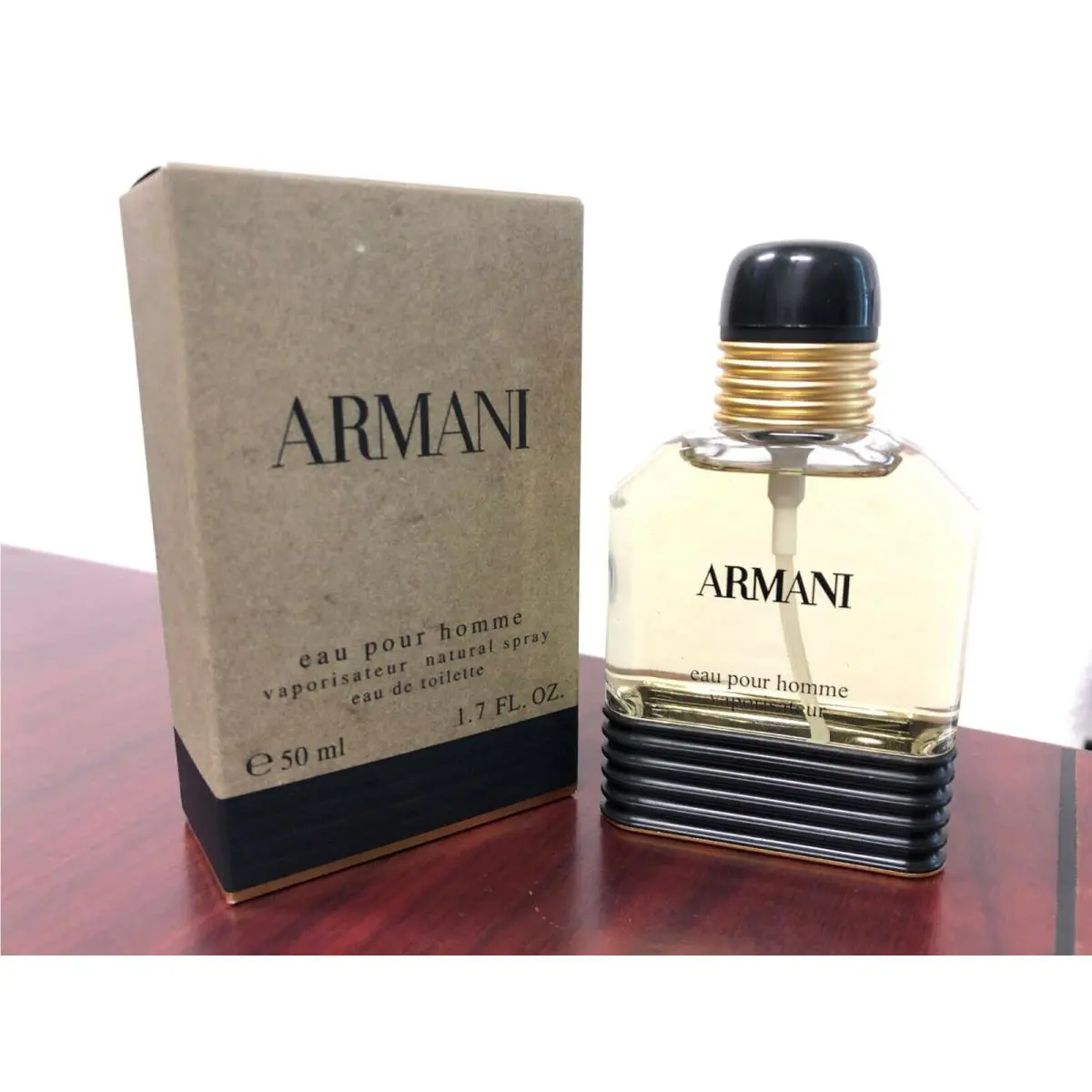 Vintage 2004 Armani Pour Homme by Giorgio Armani 1.7 oz Edt Spray No