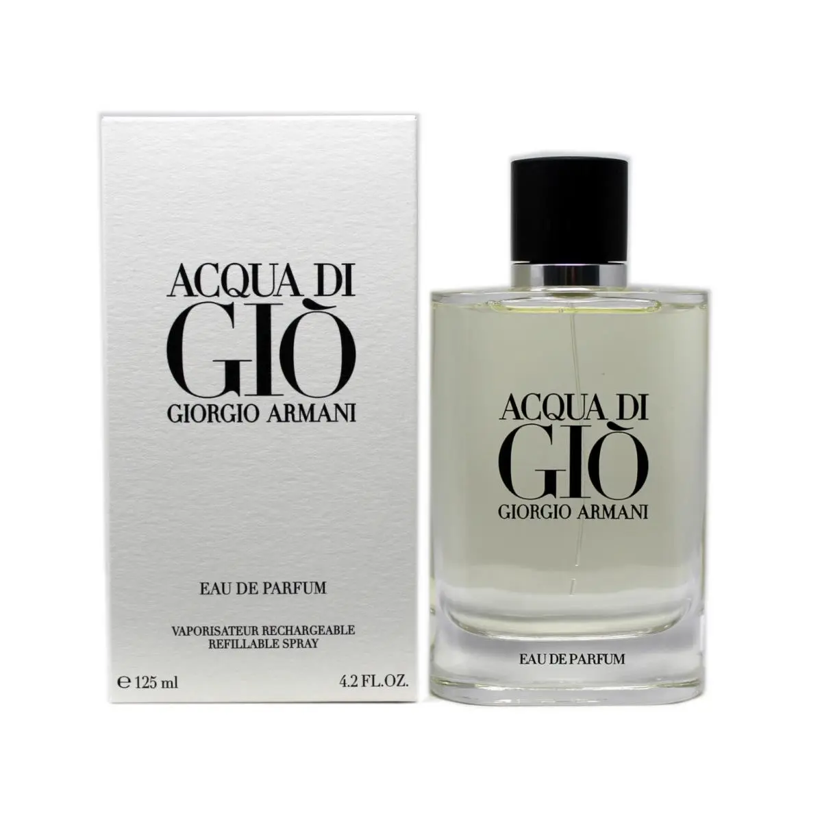 Giorgio Armani Acqua DI Gio Eau DE Parfum Refillable Spray 125 ML/4.2 Fl.oz