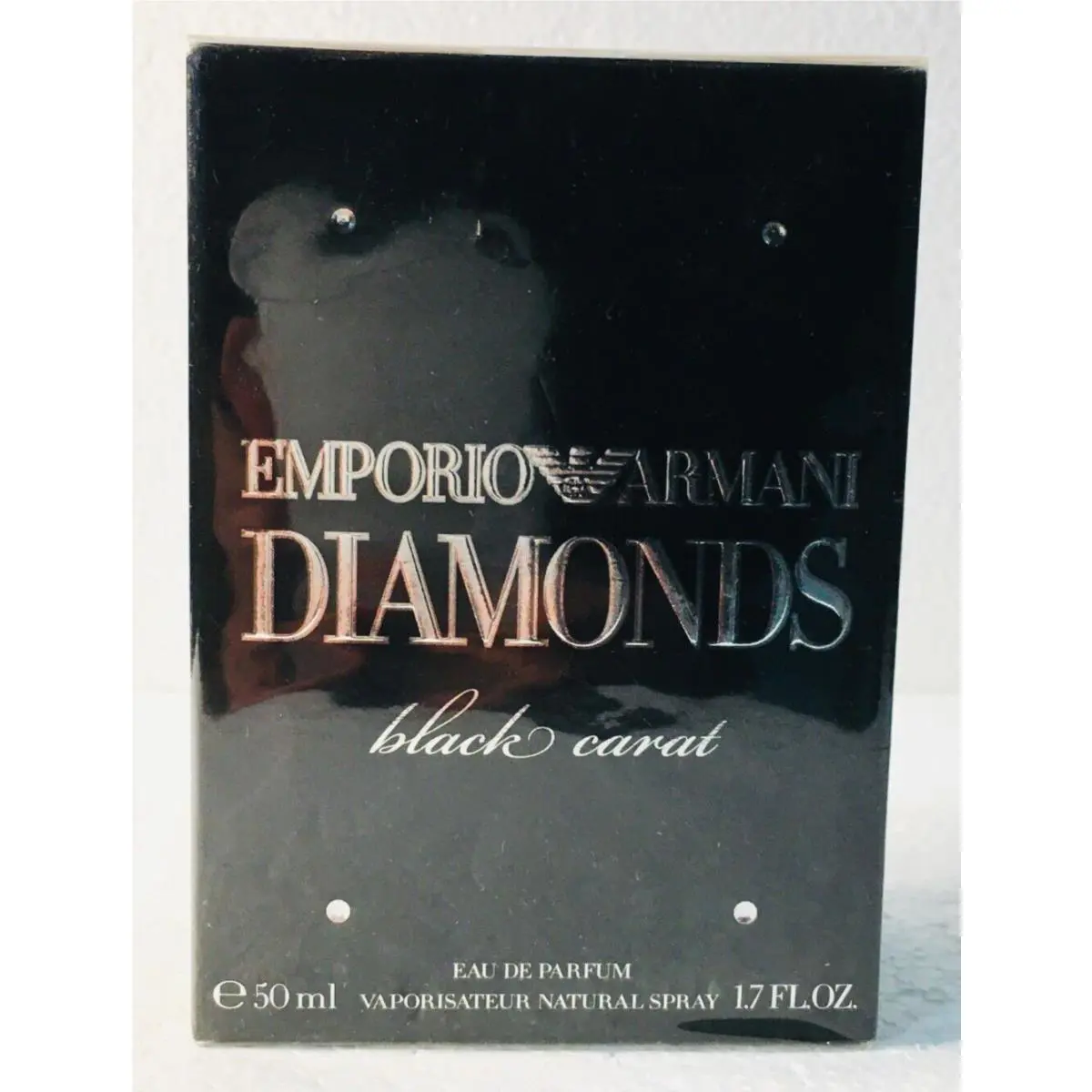 Emporio Armani Diamonds Black Carat For Her Giorgio Armani 50ml Box