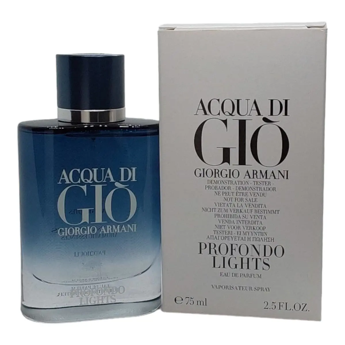 Giorgio Armani Acqua Di Gio Profondo Lights Eau De Parfum Spray 2.5 oz 75 ml Men