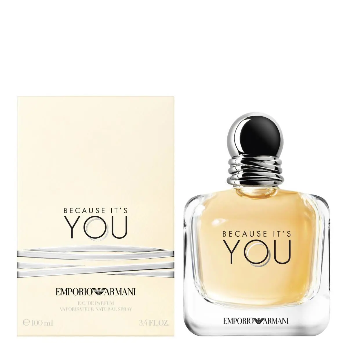 Emporio Armani Because It s You by Giorgio Armani 3.4 Fl oz Edp Spray For Women