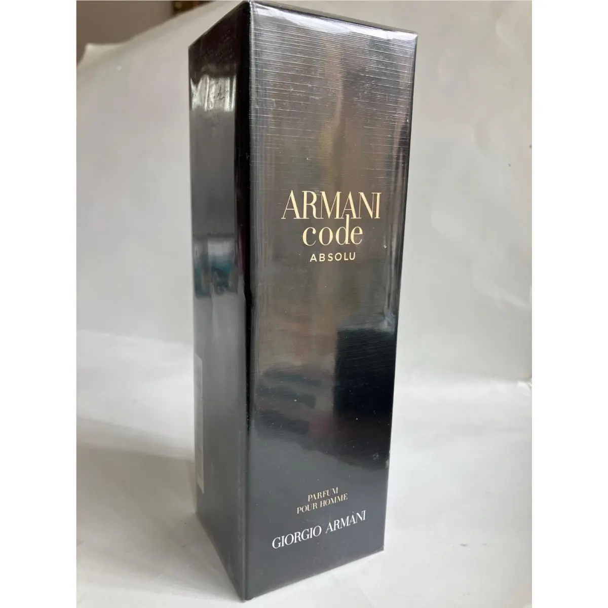 Armani Code Absolu 3.7oz Parfum Spray For Men Very Rare