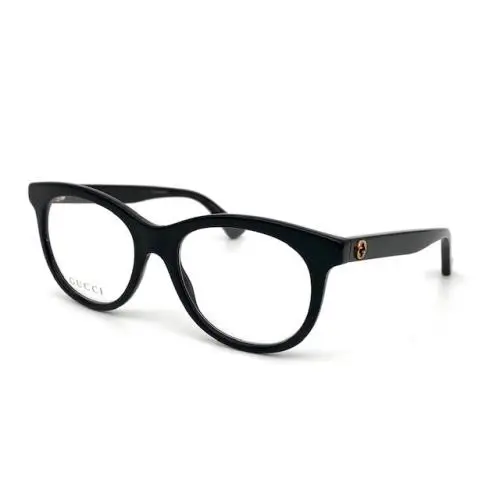 Gucci GG0167O 001 Shiny Black / Demo Lenses 51mm Eyeglasses