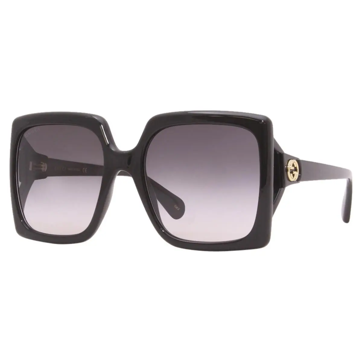Gucci Square Sunglasses GG0876S 001 Black 60mm 876