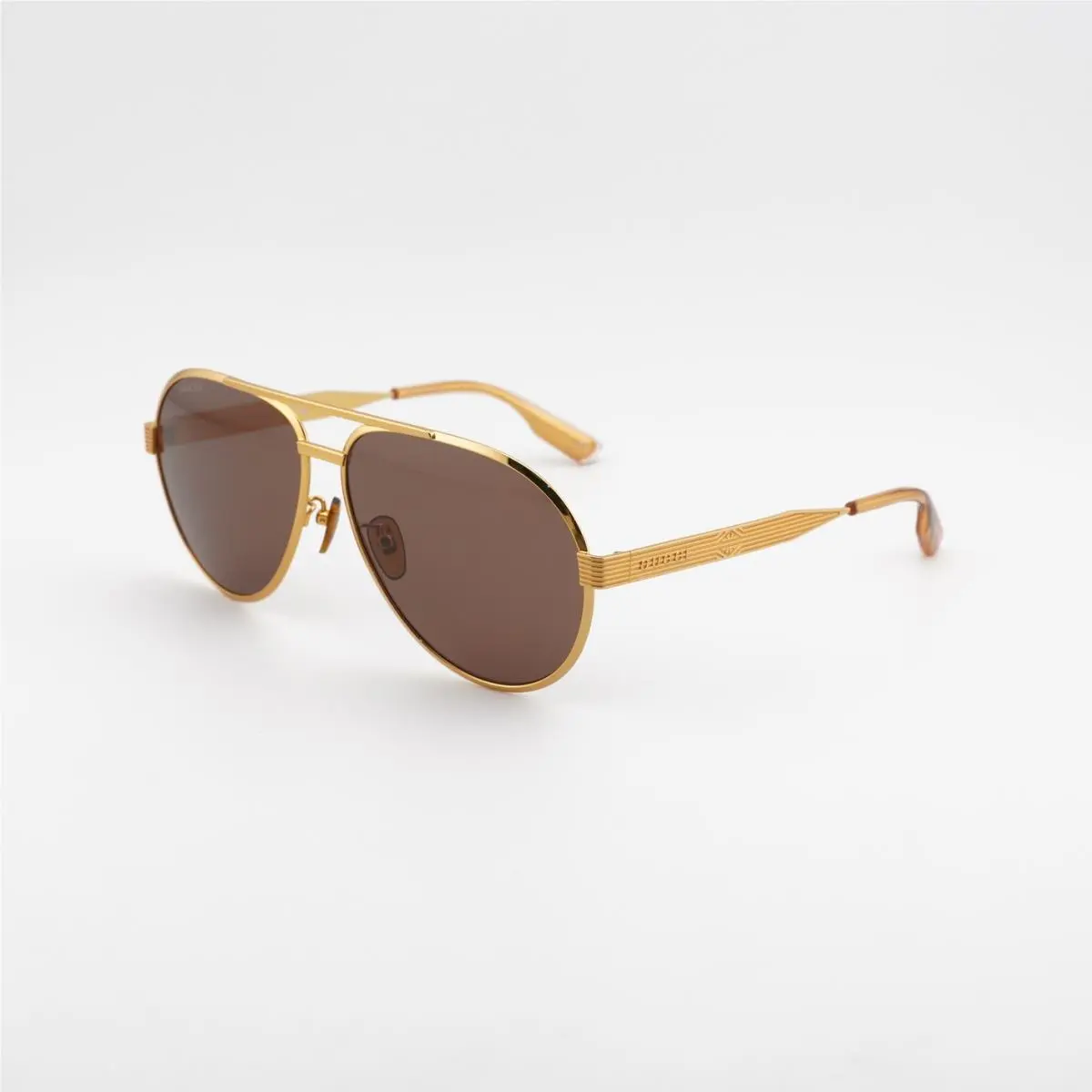 Gucci GG1513S 002 Yellow Gold/brown 64-13-145 Sunglasses