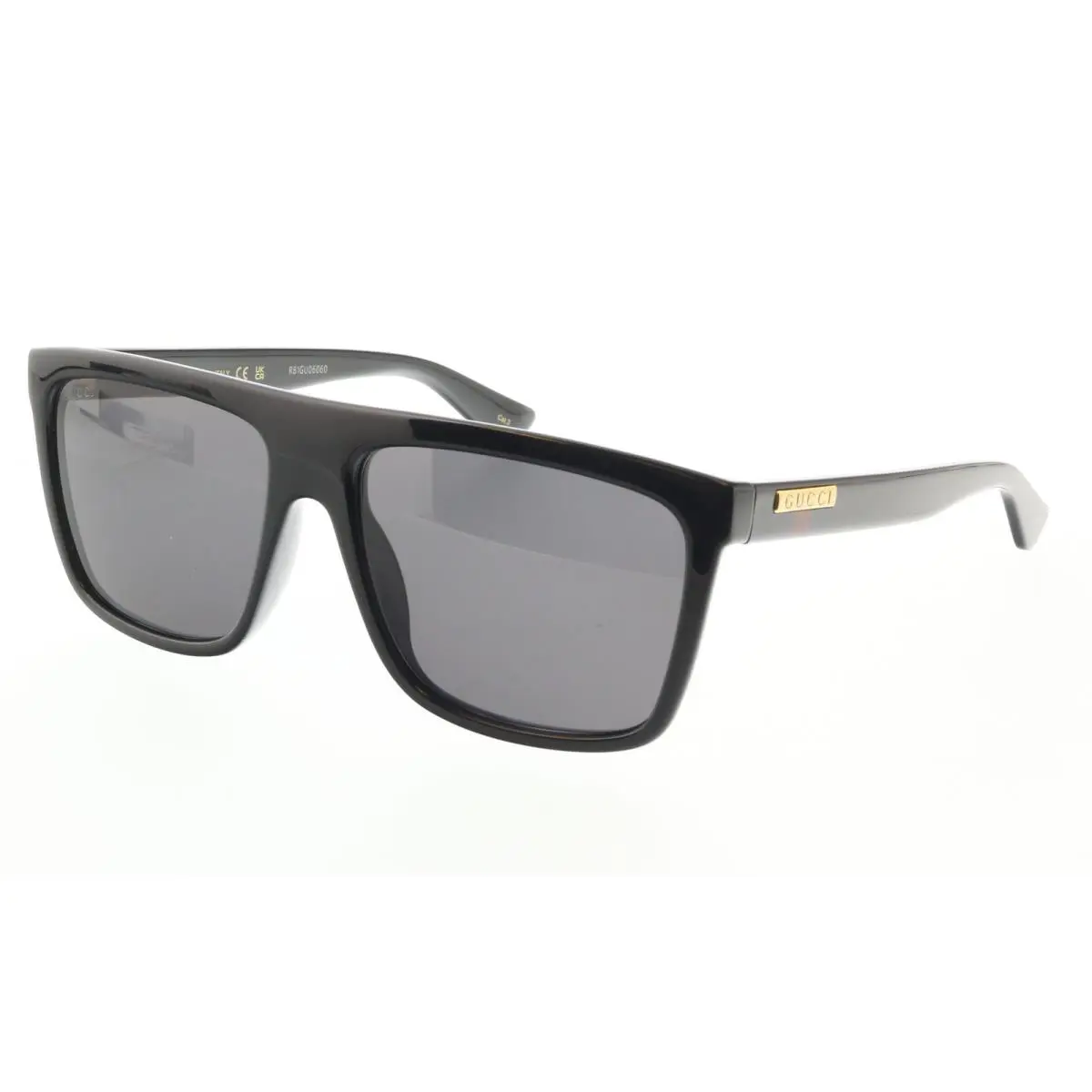 Gucci Grey Browline Men`s Sunglasses GG0748S 001 59 GG0748S 001 59