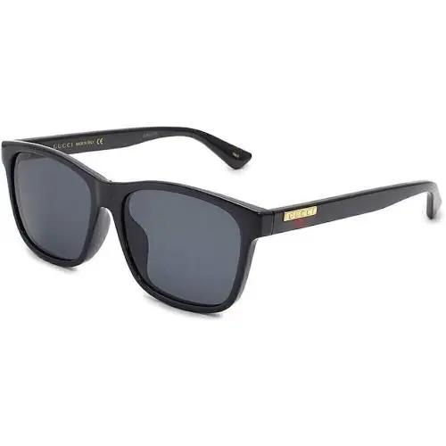 New-gucci Men`s Sunglasses GG0746SA Black/grey 57mm by Gucci