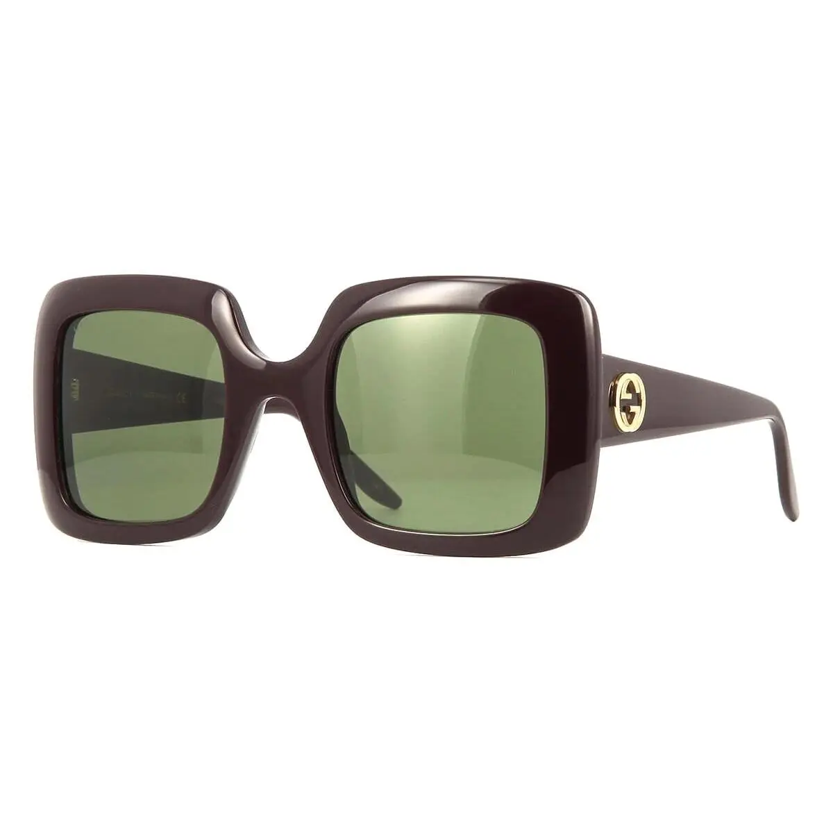 Gucci Women Sunglasses GG0896S 003 Red/green Lens 52mm