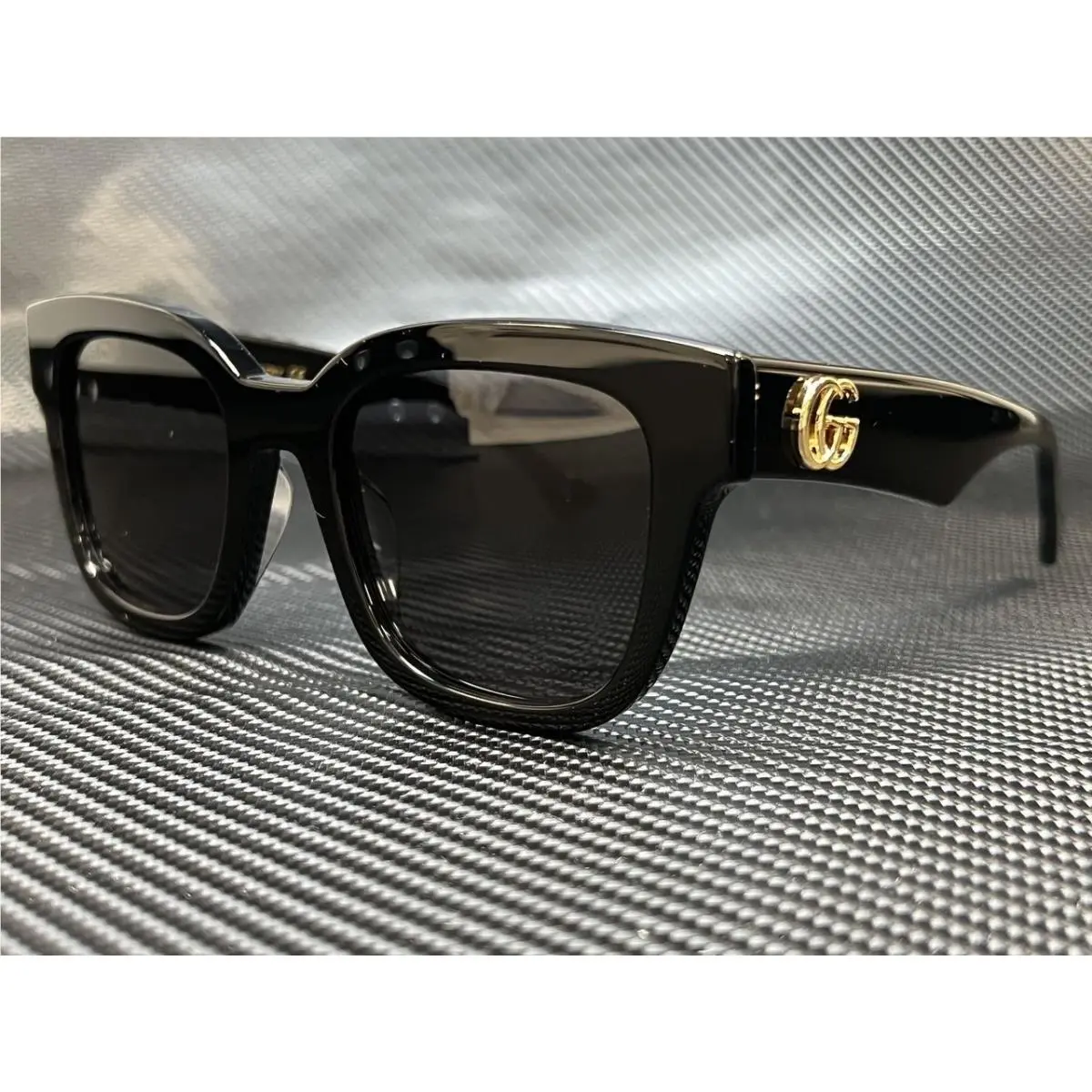Gucci GG0998S 001 Black Square 52 mm Women`s Sunglasses
