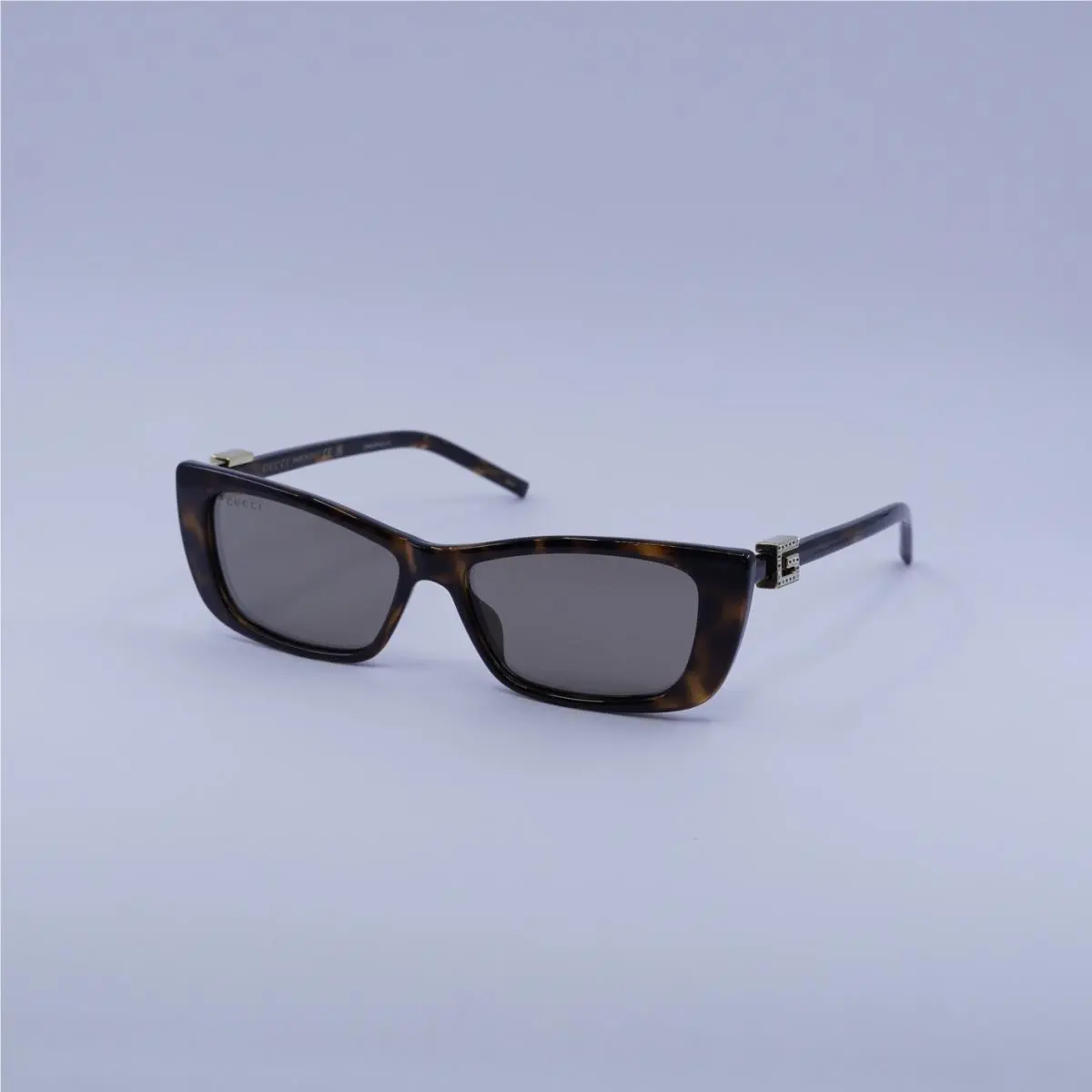 GG1681S 003 Havana/grey with Silver Mirror 53-14-140 Sunglasses by Gucci