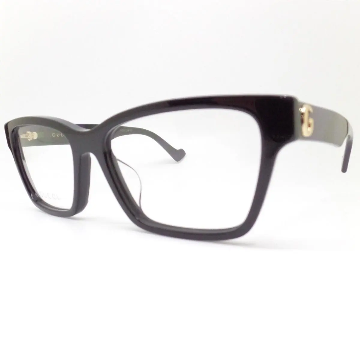 Gucci GG1476OK 003 Black Purple 55mm RX Eyeglasses Frames