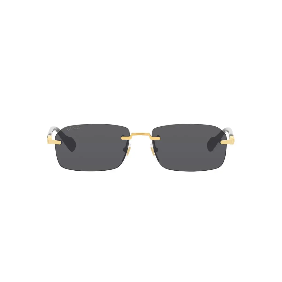 Gucci Vintage Rectangular Frame Sunglasses Black GG 1221S