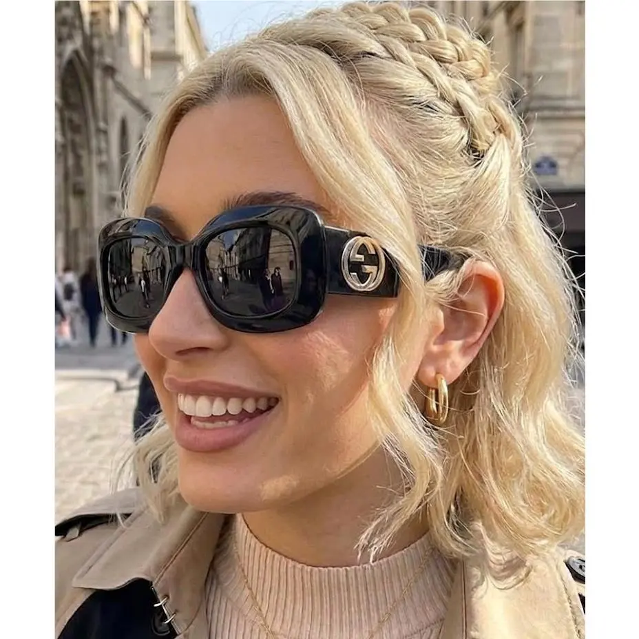 Grey Square Ladies Sunglasses GG1695S 001 51 GG1695S 001 51 by Gucci