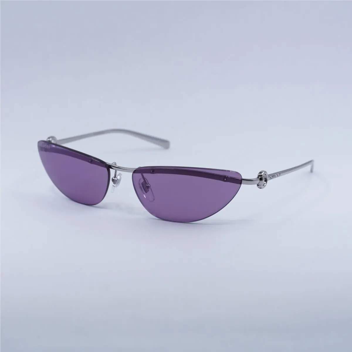 GG1701S 003 Silver/violet 61-15-125 Sunglasses by Gucci