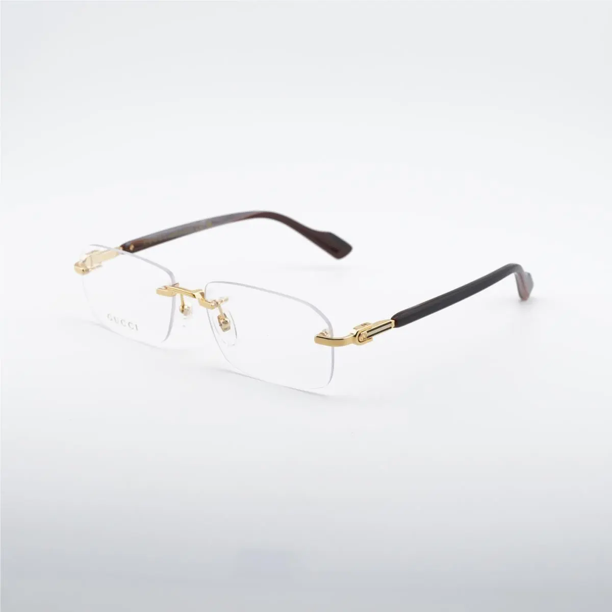 Gucci GG1221O 002 Gold/brown 56mm Eyeglasses