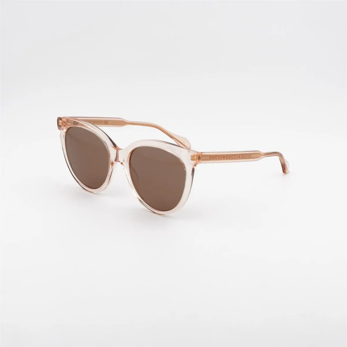 Gucci GG0565S 004 Shiny Pink/brown 54-19-145 Sunglasses