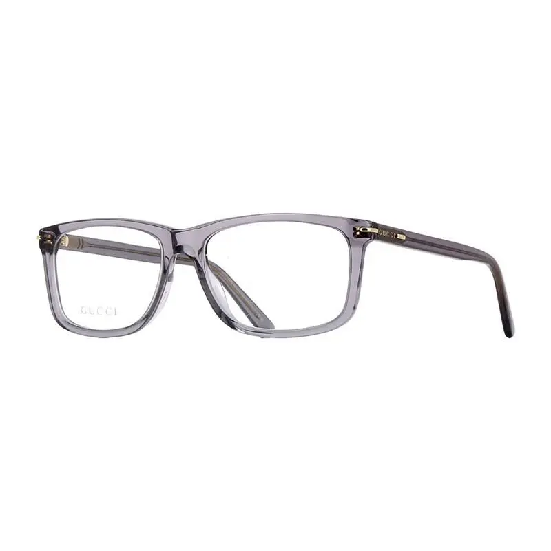 Gucci GG1447O Eyeglasses Eye Glasses 004 Transparent Grey 57mm Men