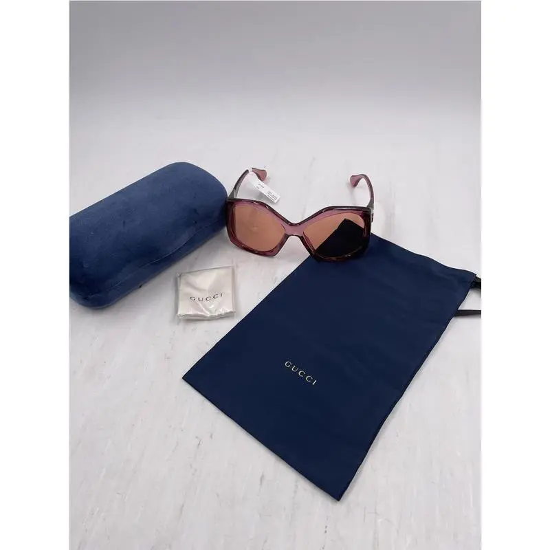 Sunglasses GG0875S Burgundy 62-16-120 Women Blue Case by Gucci