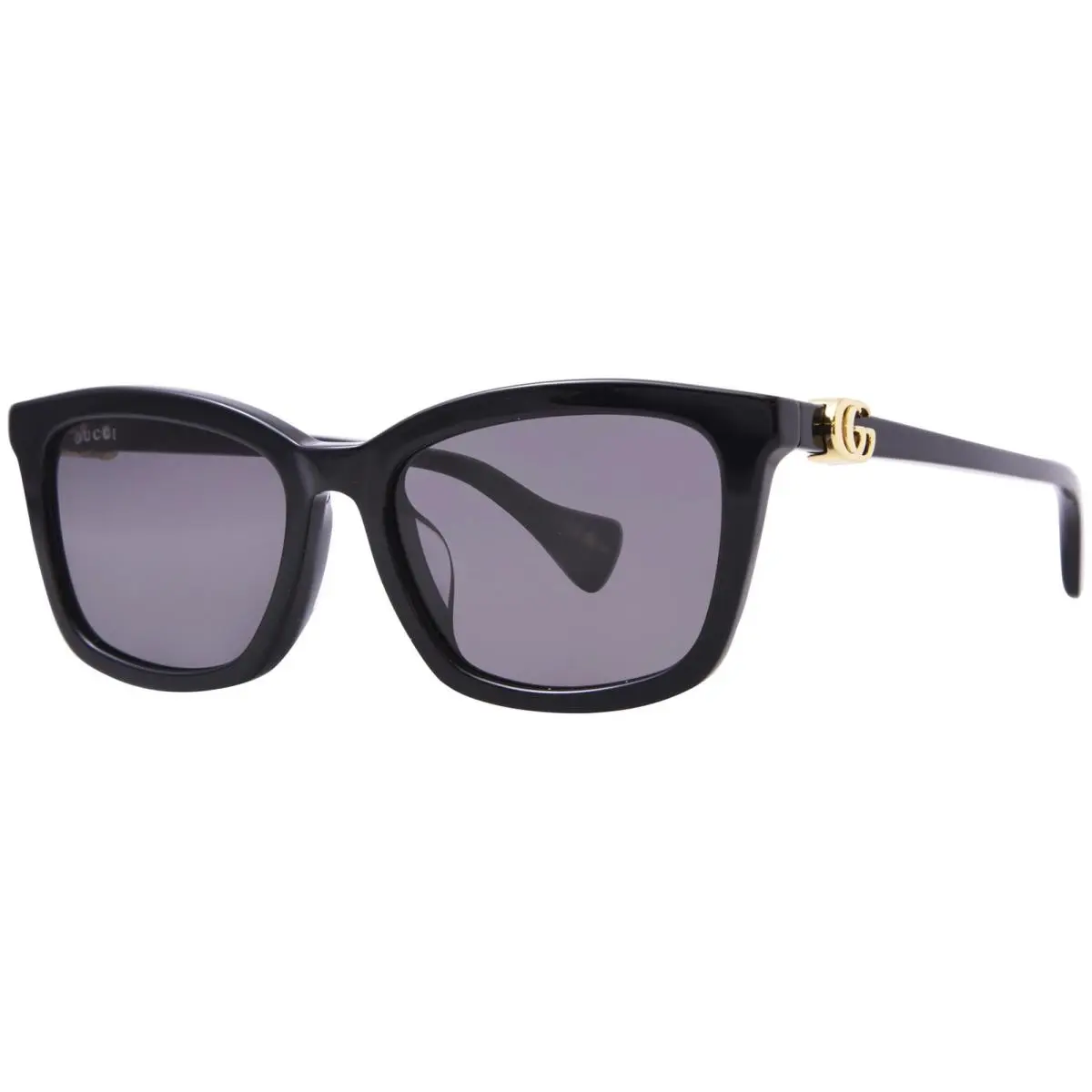 Gucci GG1596SK 003 Sunglasses Women`s Havana/brown Rectangle Shape 55mm