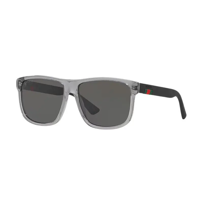 GG0010S 004 Grey/black/grey Polarized 58-16-145 Sunglasses by Gucci