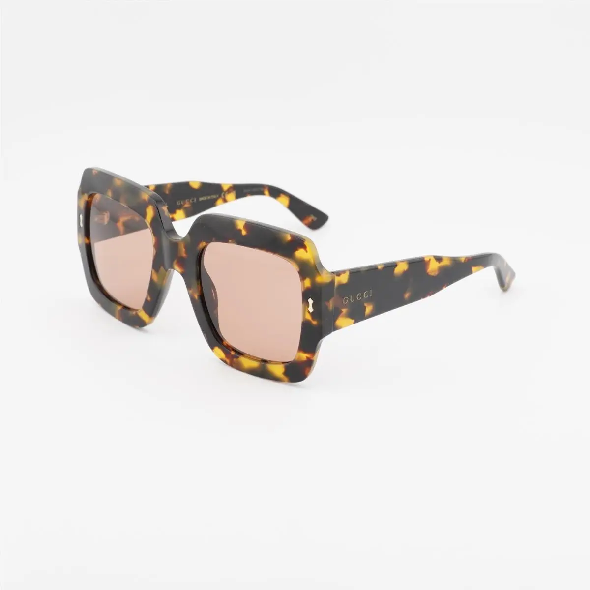 Gucci GG1111S 003 Havana/red 53-25-145 Sunglasses