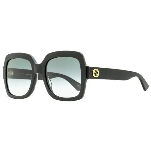 Square Sunglasses GG0036SN 001 Black 54mm 0036 by Gucci