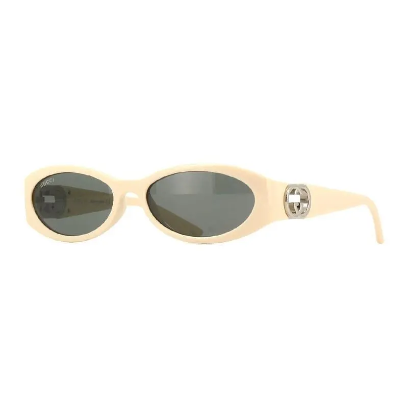 Gucci GG1660S Sunglasses Sun Glasses 004 Shiny Ivory 54mm Women