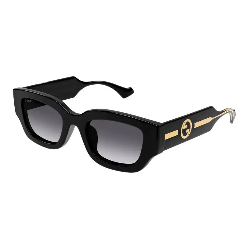 Gucci GG1558SK 001 Black/grey 51-22-145 Sunglasses