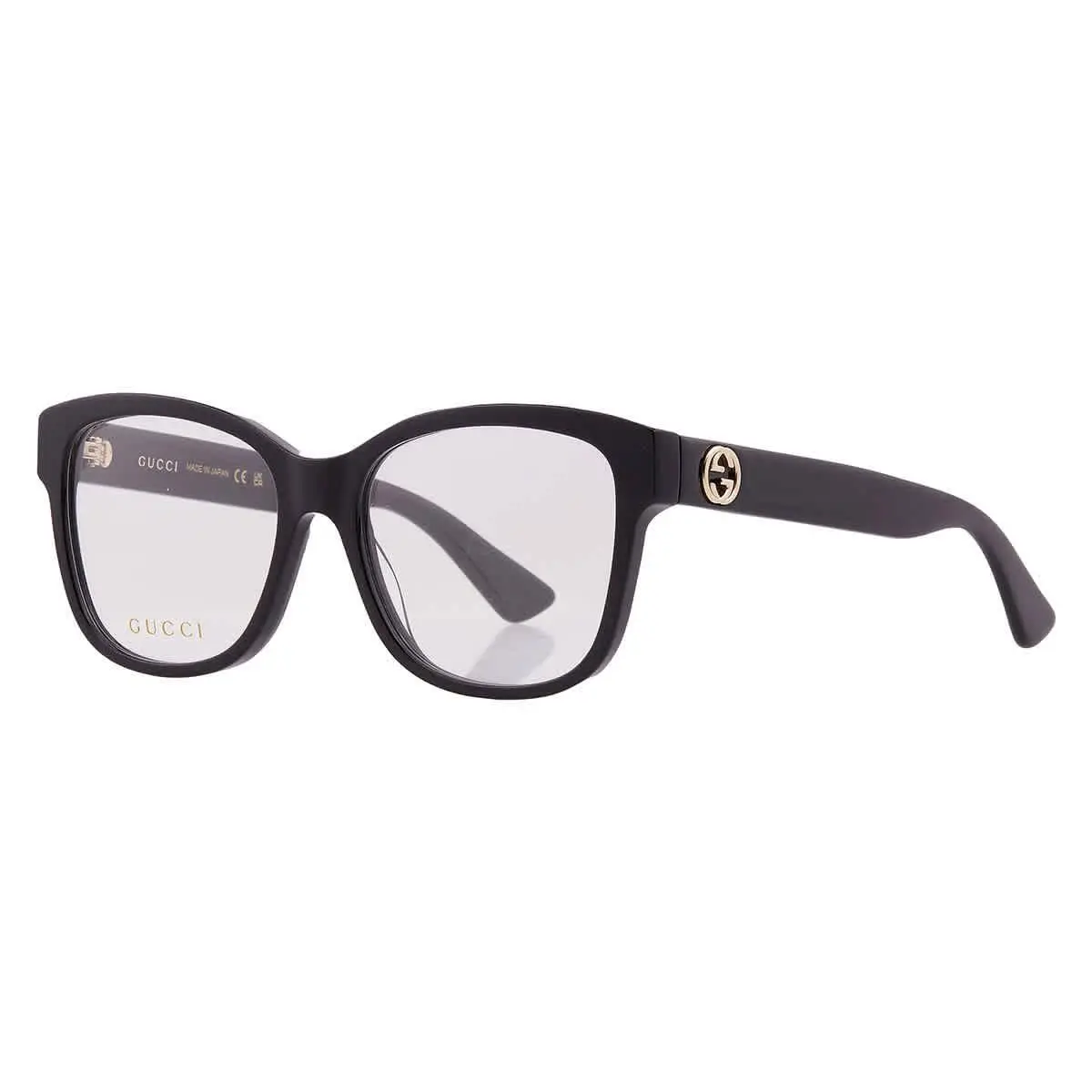 Gucci Demo Square Ladies Eyeglasses GG0038ON 001 54 GG0038ON 001 54