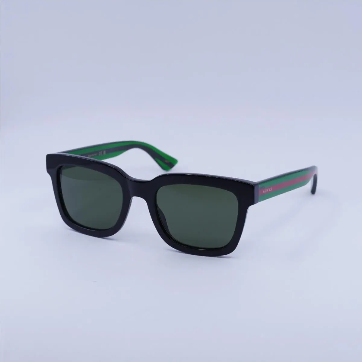 Gucci GG0001SN 003 Havana/green/grey 52-21-145 Sunglasses