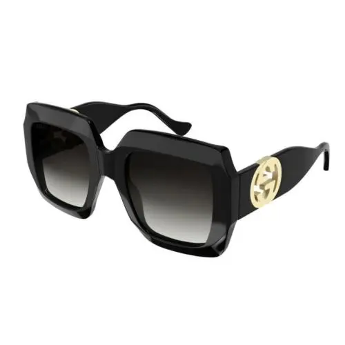 Sunglasses GG 1022 S 006 Black Grey Gradient Lens Womens 54mm by Gucci