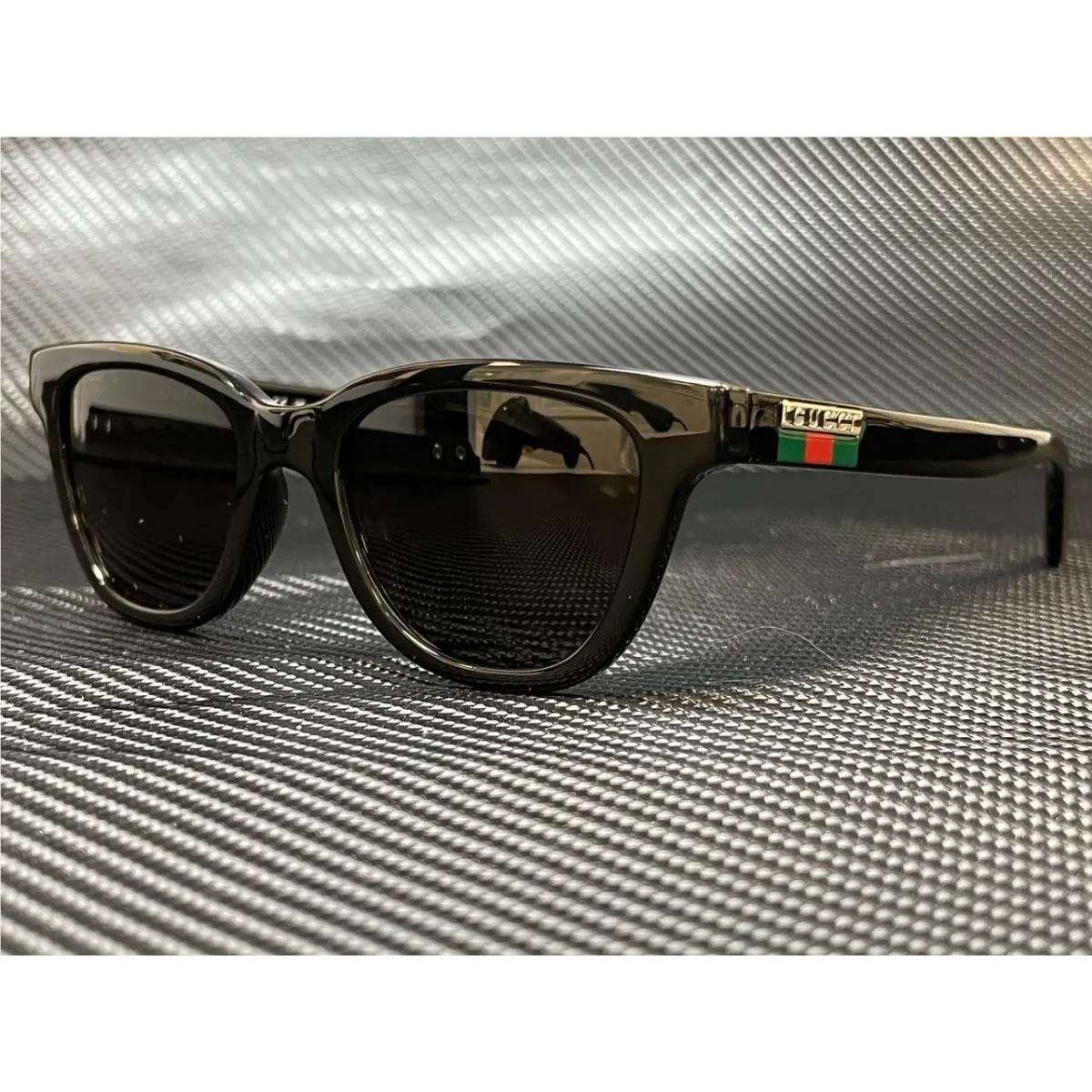 GG1116S 001 Black Rectangle 51 mm Men`s Sunglasses by Gucci