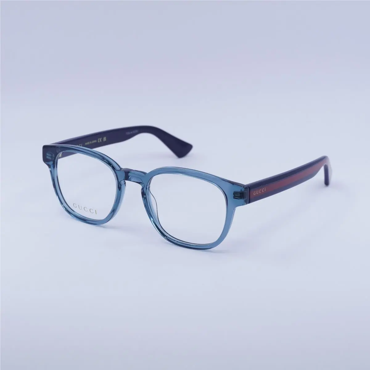GG0927O 006 Transparent Blue/blue 49mm Eyeglasses by Gucci
