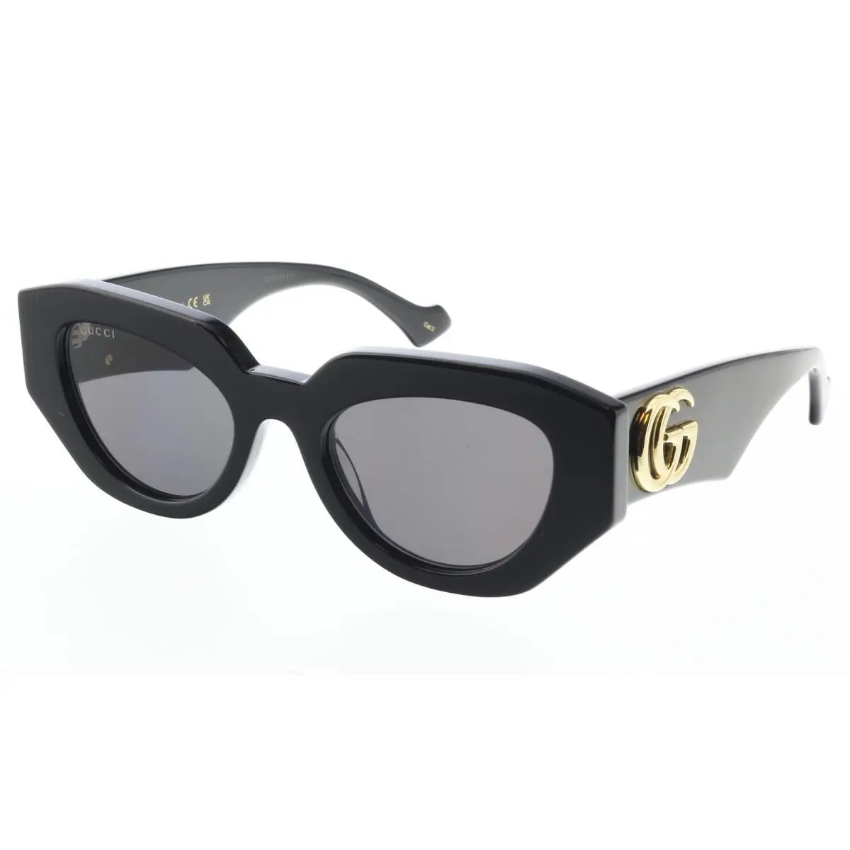 GG1421S-001 Black Cat Eye Ladies Sunglasses by Gucci