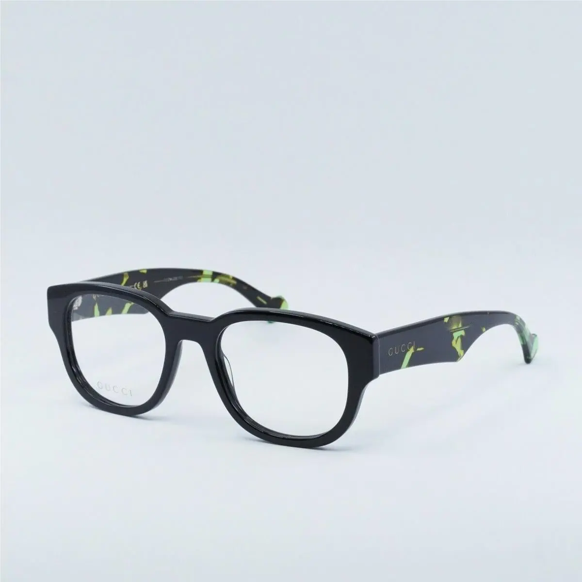 Gucci GG1429O 003 Black/green Havana 54mm Eyeglasses