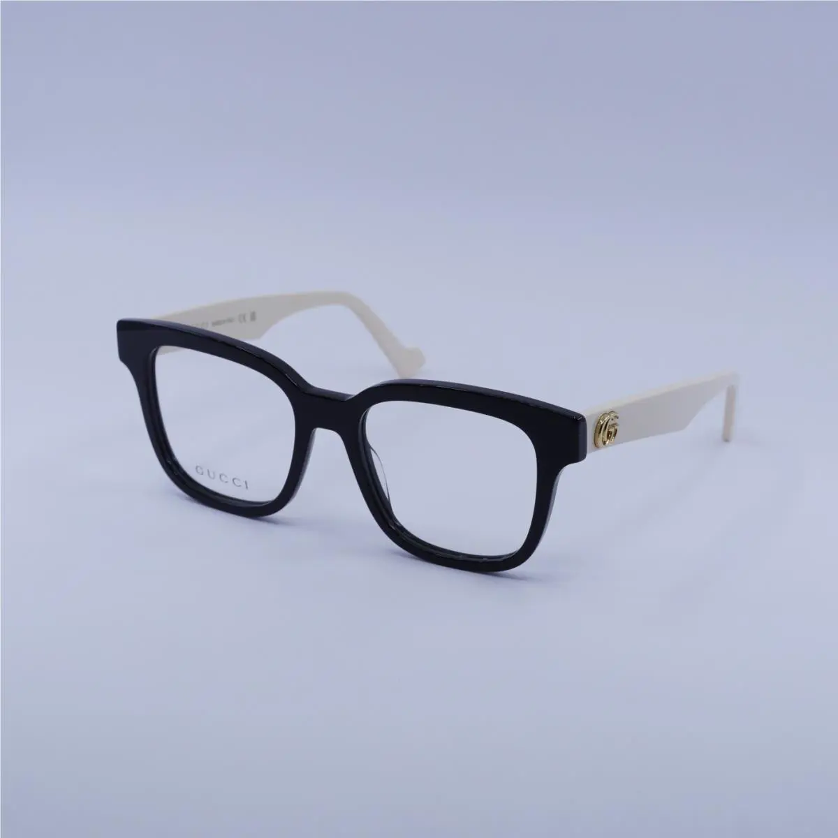 Gucci GG0958O 005 Black/white 52mm Eyeglasses