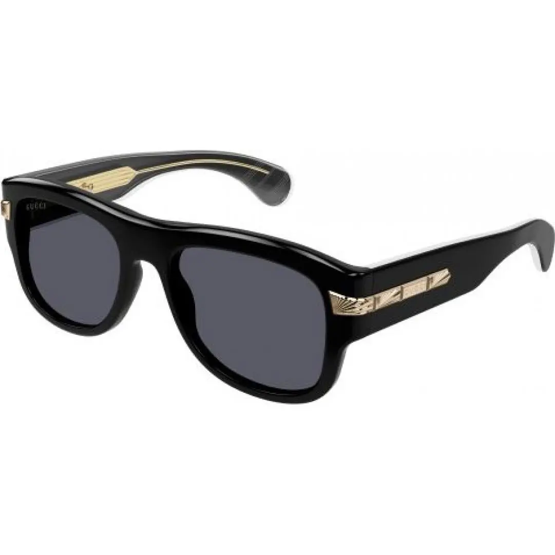 GG 1517S Sunglasses 001 Black by Gucci