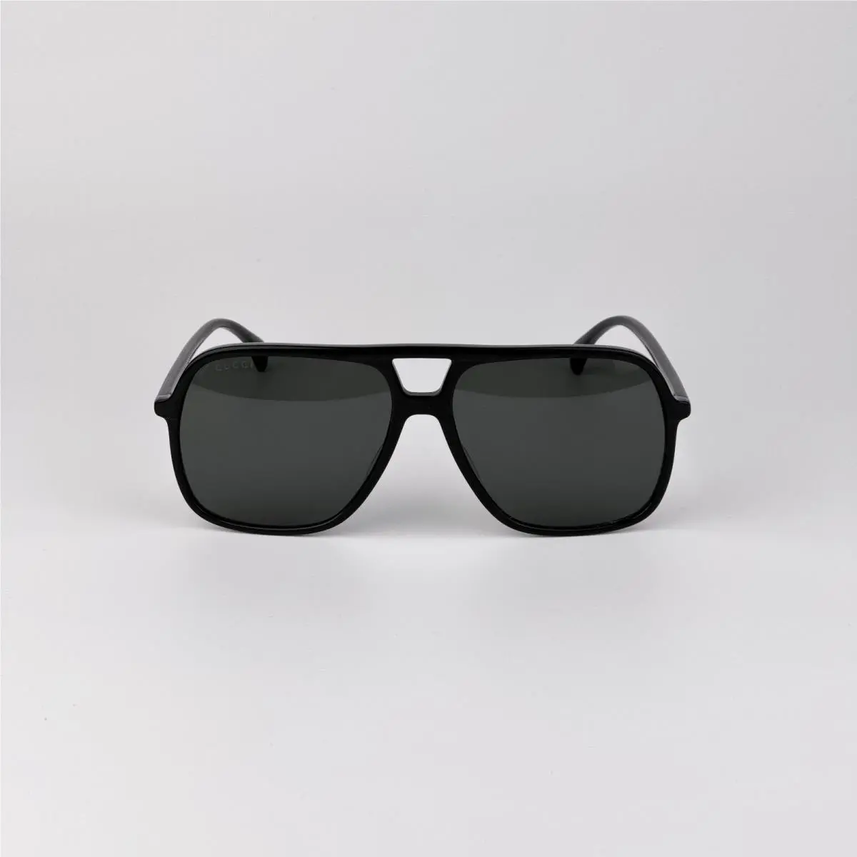Gucci Men Sunglasses Black Grey Pilot Oversized GG0545S 001 - Frame: Black, Lens: Grey
